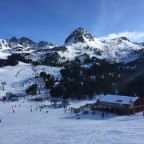 Grau Roig 3 Estanys and chairlifts view