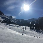 Views of Grau Roig from the Pic Blanc chairlift