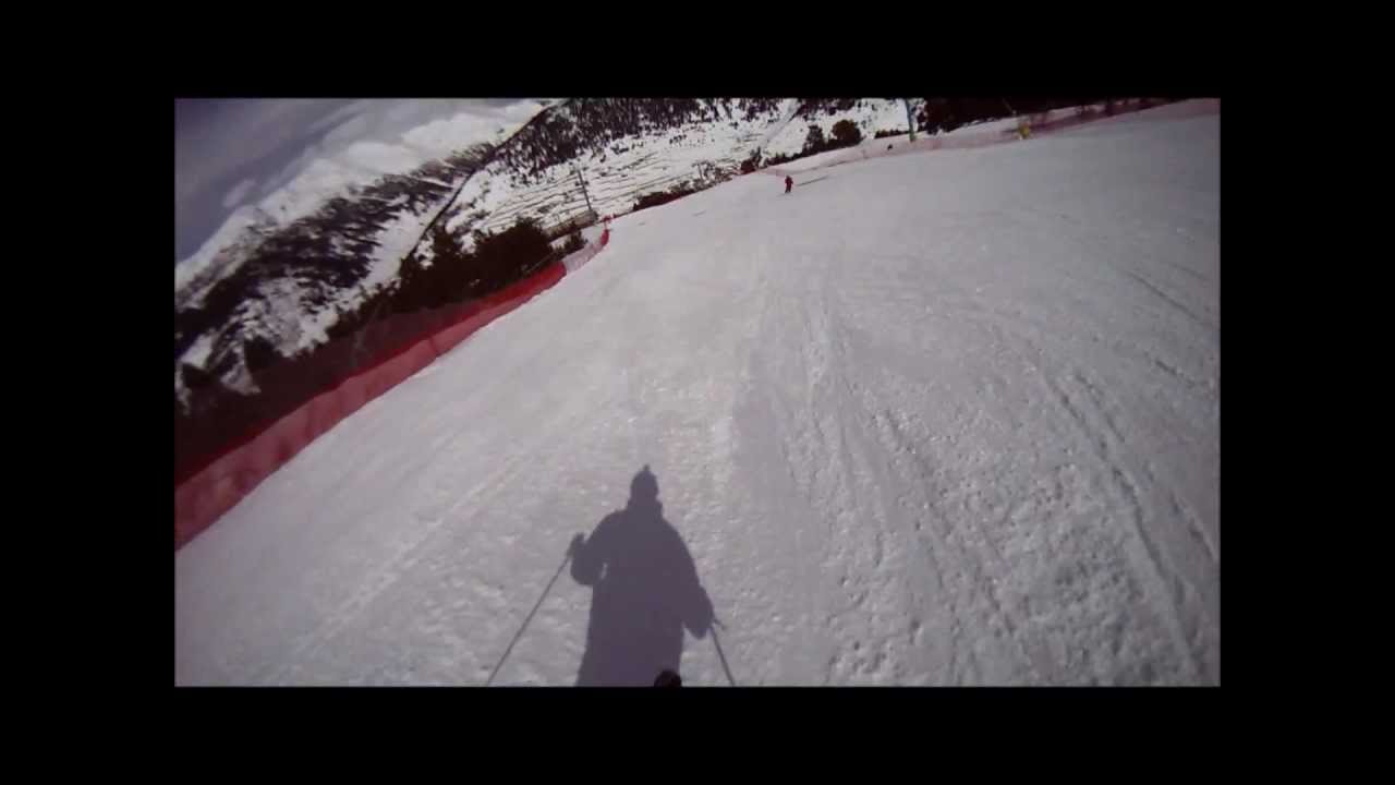 World Cup Slope, Soldeu, March 2013